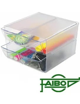 

MODULAR ORGANIZER WITH FOUR DRAWERS OF 16. 5X7X7 CM.