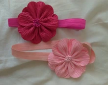 Lytwtw-Diadema de flores para niña pequeña, accesorios para el cabello de recién nacidos, diadema, regalo, cinta de vendaje para niños pequeños, 1 Uds.