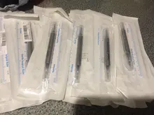 Juego de marcador de piel para tatuaje de cejas, accesorios de Microblading, rotulador de tatuaje, herramienta de maquillaje permanente, color blanco