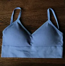 Yoga Fitness las mujeres las niñas deporte de algodón de moda de las mujeres Bra Tops transpirable deportes Yoga correr Sujetador Deportivo