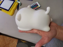 Bedside-Lamp Night-Light Touch-Sensor Remote Bedroom Baby Gift Rechargeable Silicone