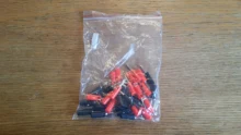 30 Uds Banana macho rojo + negro 4mm de Audio de Cable de altavoz Cable de tipo tornillo conector Banana