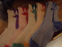 LOS NIÑOS Calcetines de dibujos animados para los niños de 5 unids/lote la escuela de niñas calcetines 1-9T adolescente cosas de niños, calcetines de niño ropa a la rodilla