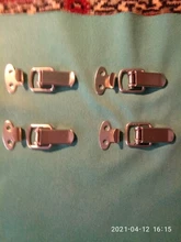 Toggle Hasp Latch Cabinet-Boxes Hardware Spring-Loaded Sliding-Door Mild-Steel Window