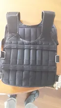 Chaleco de peso para entrenamiento de pesas y boxeo, equipo de gimnasio, Ajustable, chaqueta, ropa de arena, 30kg