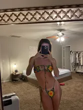 K-bikini Jenner de verano para mujer, traje de baño, conjunto de bikini brasileño