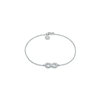 

Infinity Silver bracelet Zircons Viceroy