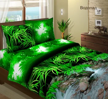 

Bed linen coarse calico "art Tex design"-"waterfall"