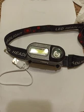 Flashlight-Torch Lamp Fishing-Headlight Usb-Rechargeable Mini Portable XPE COB