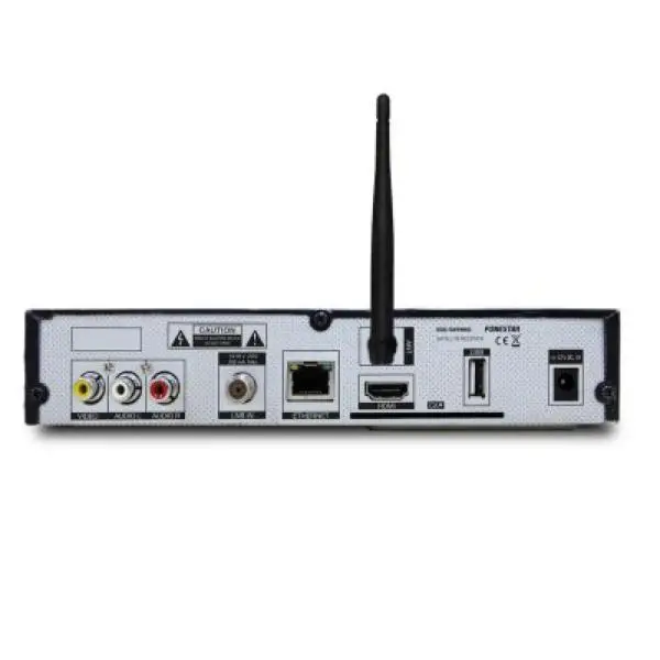 Спутниковый приемник FONESTAR RDS-584WHD USB 2,0 Wifi/Ethernet Черный