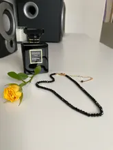 Short Necklace Bijoux Beads Jewelry Women Female Black Simple Femme Ladies
