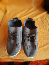 Zapatos antideslizantes para niño, zapatillas de deporte de tacto suave de parte inferior de goma para bebé, deportivas planas de sport, calzado de talla para niño y niña