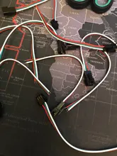 Tira de luces LED RGB RGBW, 10 pares, 2 pines, 3 pines, 4 pines, 5 pines, conector JST SM macho y hembra para COB WS2812B SK6812 WS2815 2835 5050