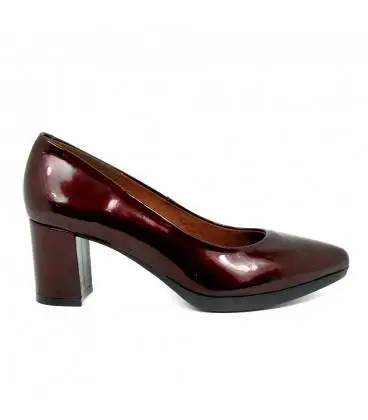Обувь-гостиная-каблуки-лакированная кожа-бордовый |