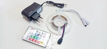 NEW WIFI LED Strip Light RGB 5050/2835 Flexible Ribbon Fita RGB Led Lights Tape Diode 20M-5M DC 12V and WIFI Controller