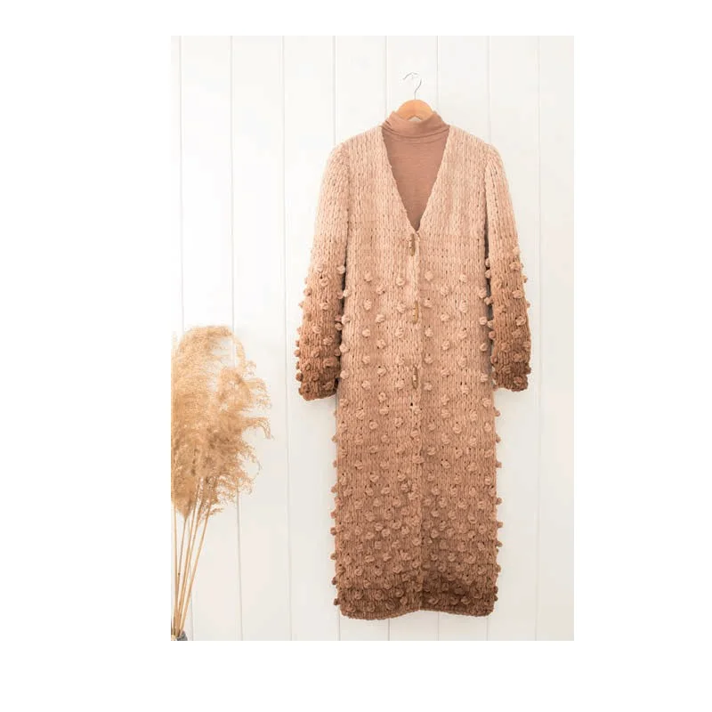 alize puffy cardigan