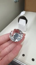 Hardware Handles Drawer-Knobs Dresser Crystal Diamond-Shape Kitchen KAK 30mm