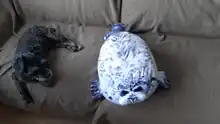 Angry Blob-almohada de foca rechoncho 3D, muñeco de león marino, juguete de peluche, almohada para dormir para bebé, regalos para niños y niñas