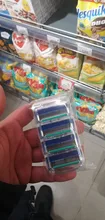 Gillette-Cuchillas de afeitar para hombre Fusion, 5 capas, cuchillas de seguridad, acero inoxidable, cuidado de la cara, 4 unidades