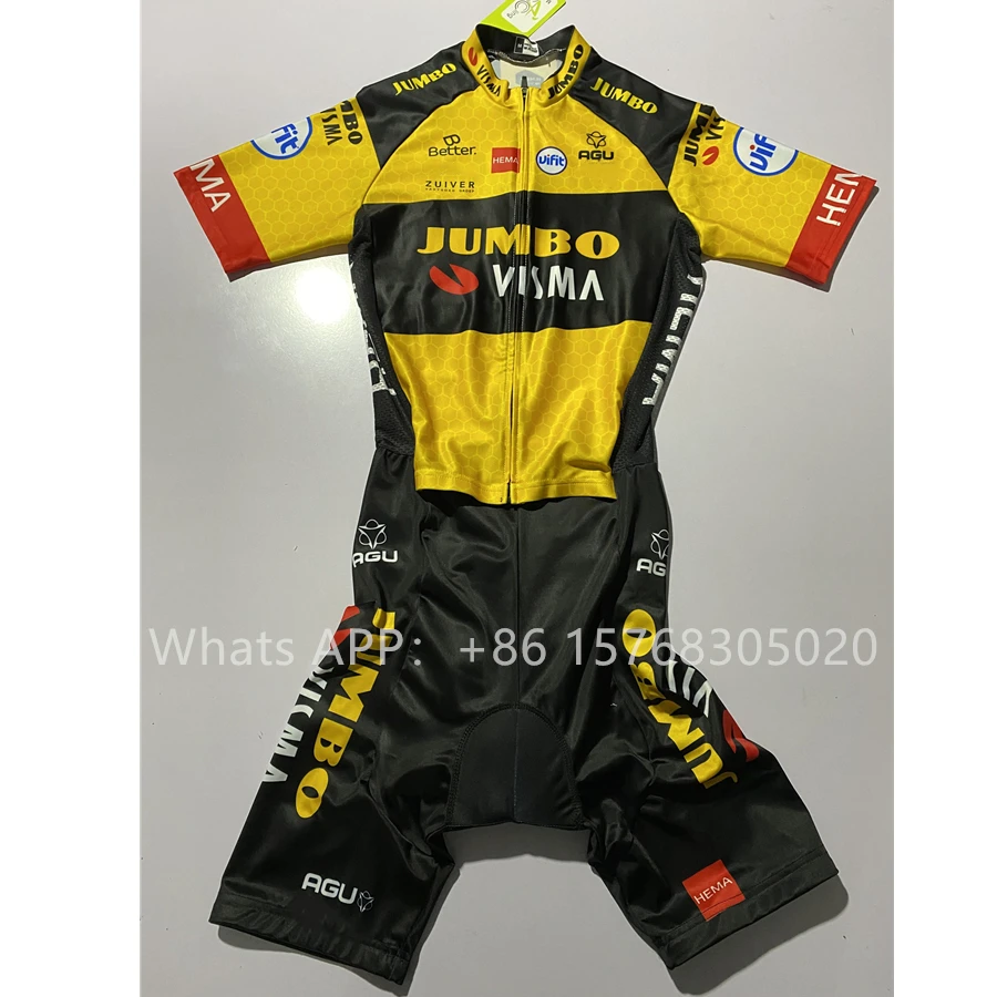 Новинка 2020 года. Летний мужской костюм для катания на велосипеде LOTTO jumbo team. Костюм