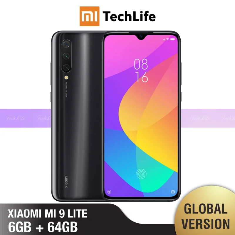 Глобальная версия Xiaomi Mi 9 Lite 64 Гб ROM 6 Гб RAM(Совершенно новая / запечатанная) mi 9 lite, mi 9 lite, mi 9, mi 9