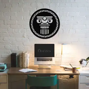 

Metal Wall Art Roman Column Metel Table 50x50 cm Interior Decoration Home Decor