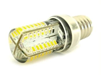 

LED lamp E14 tubular white warm 3,5W = 35W 360 degree with Silicone Slim 64 SMD 3014 220V