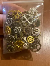 Pulcritude 60 uds 4 Color tamaño pequeño 8-15mm mezcla aleación mecánica Steampunk Cogs & Gears Diy accesorios nuevo Oct Drop ship