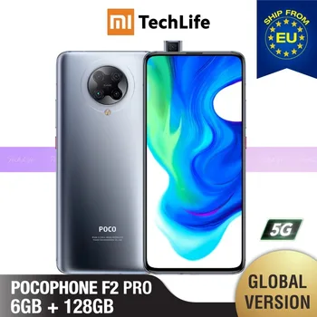 Перейти на Алиэкспресс и купить Глобальная версия Xiaomi Pocophone F2 Pro 6 ГБ ОЗУ 128 Гб ПЗУ (абсолютно новый/Герметичный) pocof2, poco, 128, мобильный телефон, 5G, телефон, Смартфоны