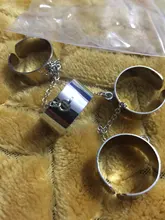 Anillos Pop Punk para hombre y mujer, cadena ajustable multicapa, cuatro anillos abiertos para dedos, de aleación, giratorios, regalo de fiesta