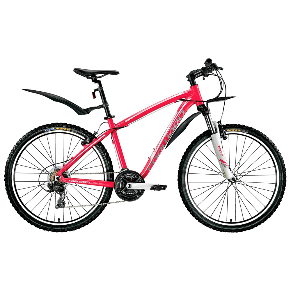 Красный Велосипед FORWARD AGRIS 1.0(26" 21 ск. рост 19" - Цвет: Красный