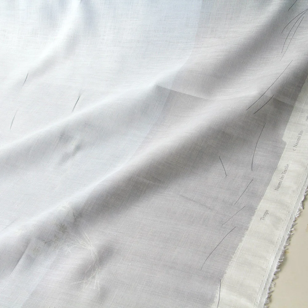 Полметра японская ткань Нани ИРО льняная ткань Темпс А