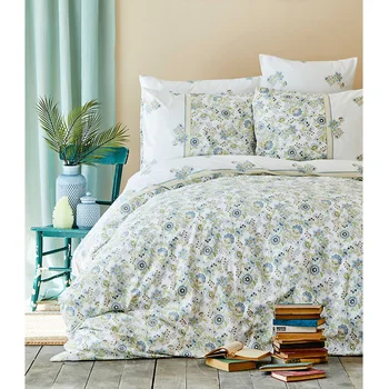 

Karaca Home Mihver Cotton Double Duvet Cover Set. Bedding, cover, pillowcase, bed, map, para, parure, cotton, machine, fabric