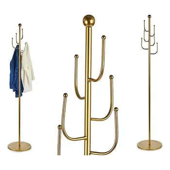

Hat stand Gift Decor Metal Golden (32,5 x 174 x 32,5 cm)