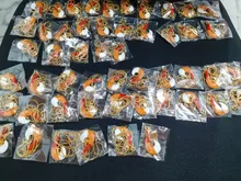 Cadena de Metal con colgante de zorro para hombre y mujer, collar de mariquita, regalo de joyería