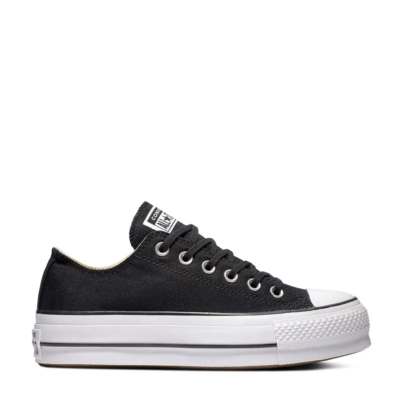 Оригинальные женские черные кроссовки Converse Chuck Taylor All Star Lift на платформе 560250C-001 |