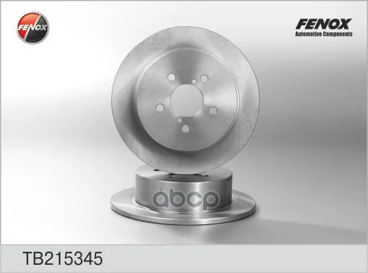 Диск Тормозной Задний Subaru Legacy, Toyota Camry Tb215345 FENOX арт. TB215345