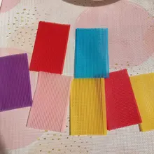 Accesorios de 20 piezas para peluquero, postes de pasta de flequillo, para el pelo pegatina, pinzas de peluquero, soporte de cabello para corte de estilismo