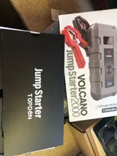 Topdon-arrancador de batería de coche, dispositivo de arranque inalámbrico de 20800mAh, V2000, 1200A