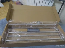 Hanger Towel-Rack Storage-Shelf Shower-Holder Wall-Organizer Bathroom-Accessories Silver