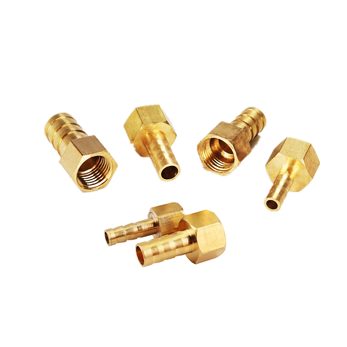 Pipe fitting Water pipe fitting Hose pipe fitting Pagoda Brass Hose Fitting 6/8/10/12/14mm Barb Tail 1/8" 1/4" 3/8" 1/2" 3/4" 1" BSP Male Female Thread Copper Connector Coupler