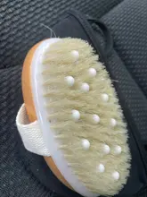 100% nueva Cerda Natural cepillo de baño exfoliante de cuerpo de madera ducha de masaje cepillo de SPA hombre mujer de cuidado de la piel del cuerpo seco cepillo