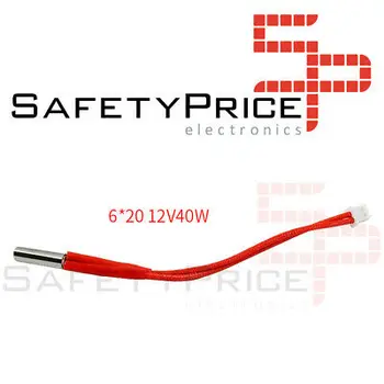 

Cartridge Heater ceramic 12V 40W Cartridge Heater 3D Terminal PH2.0-2pin