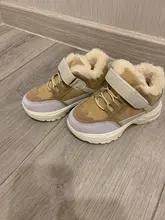 Casual Shoes Boots Sneakers Footwear Girls Boys Winter Kids Fashion Children Warm Non-Slip
