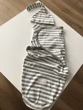 Manta y gorro con envoltura de capullo para recién nacido, bolso de pañales de algodón, saco de dormir estilo sobre para bebé, ropa de cama