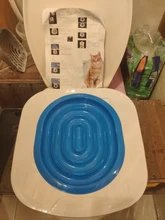 Cat Toilet Litter-Trainer Toilet-Seat-Lighting Catsceaningtrainingtoilet-Supplies 