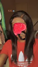 TIANTAI-Peluca de cabello humano liso para mujer, postizo de encaje con cierre de 4x4 28 pulgadas, pelo Remy brasileño con densidad de 150