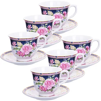 

Tea set 12pr 220 ml porcelain under/pack Loraine 25783
