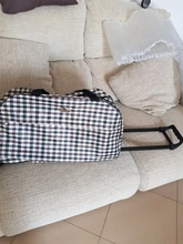 JULYS SONG-bolsas de equipaje de viaje con ruedas para hombre y mujer, maleta con ruedas