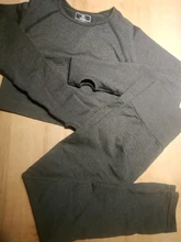 Yoga-Set Workout-Clothes Seamless Leggings Fitness-Crop-Top Sport-Suit Vital Gym Long-Sleeve